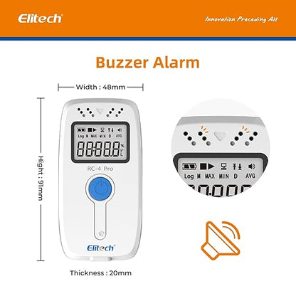 Elitech Digital Temperature Data Logger Medical Refrigerator Thermometer - Image 4
