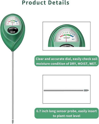 Soil Moisture Meter, 2 Pack Soil Moisture Monitor - Image 4