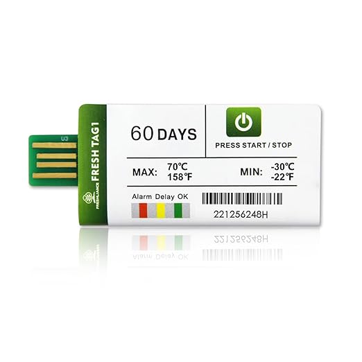 Freshliance 50packs Temperature Data Logger USB Disposable Temperature Recorder by FRESHLIANCE
