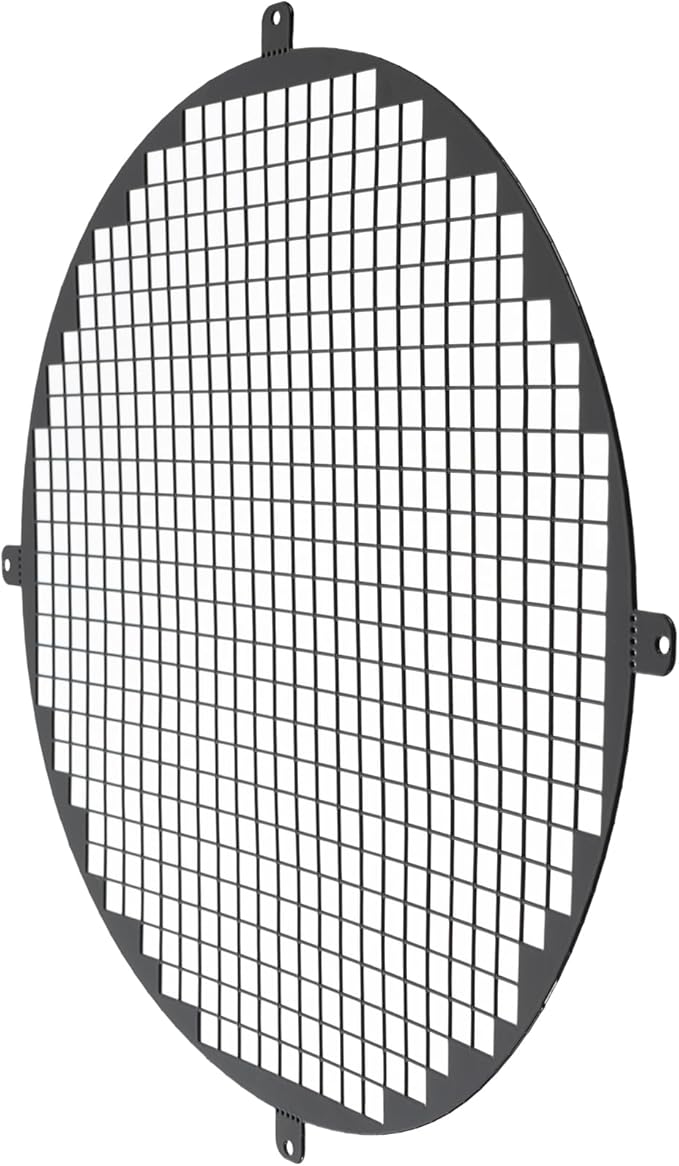Repa Market 12" Inch Black Galvanized Steel Round Crawl Space Vent Grid - Image 6