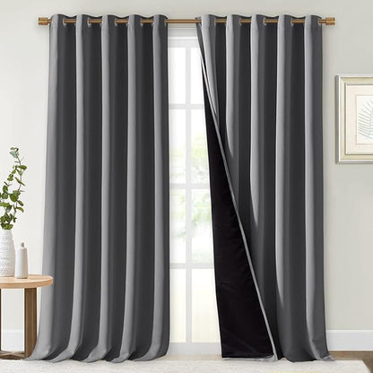 NICETOWN Total Shade Curtains and Draperies, Heavy-Duty Full Light Shading by NICETOWN