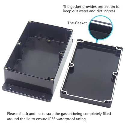 Junction Box, Zulkit Project Box Waterproof Dustproof IP65 ABS Universal - Image 4