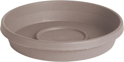 Bloem Terra Resin Saucer Tray: 4.75" Bottom Width by Bloem