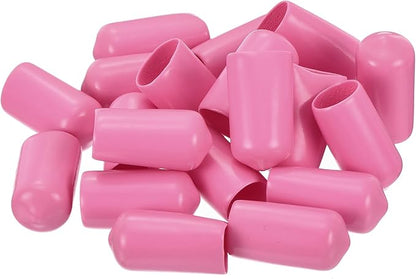 uxcell 20pcs Rubber End Caps 10mm ID Vinyl PVC Round Tube Bolt Cap Cover Screw - Image 4