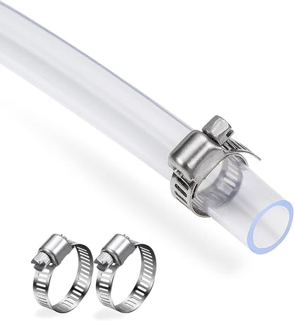 DAVCO 1" ID - 5 ft Clear Vinyl Tubing by DAVCO