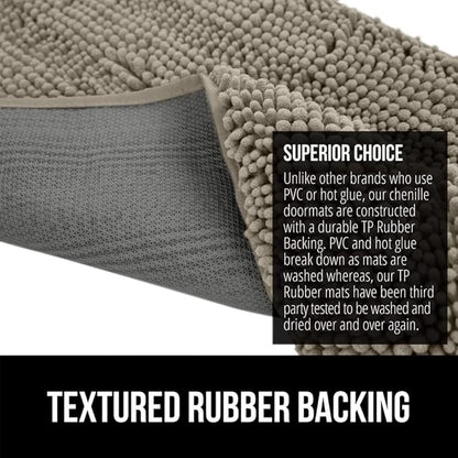 GORILLA GRIP SOAKSTOPPER Dog Door Mat, 48x30 Machine Washable Rug Absorbent - Image 6