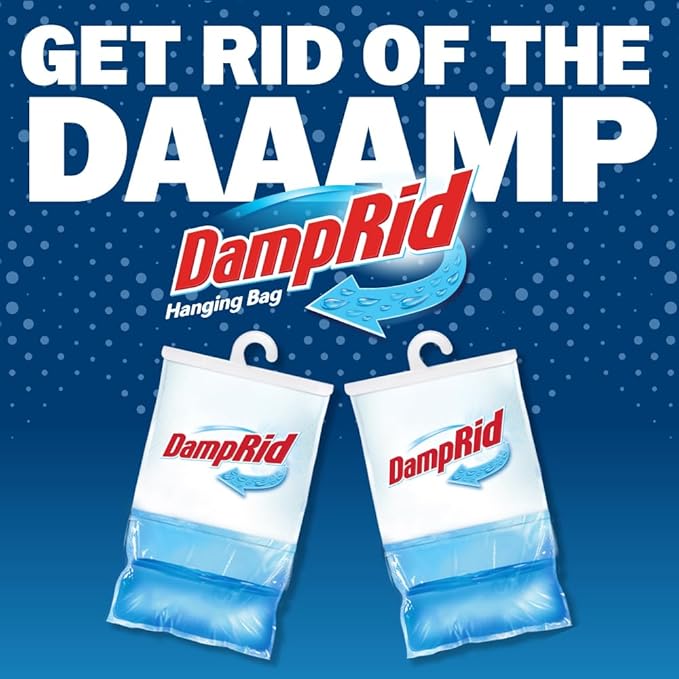 DampRid Fragrance Free Hanging Moisture Absorber, 15.4 oz., 6 Pack - Image 8