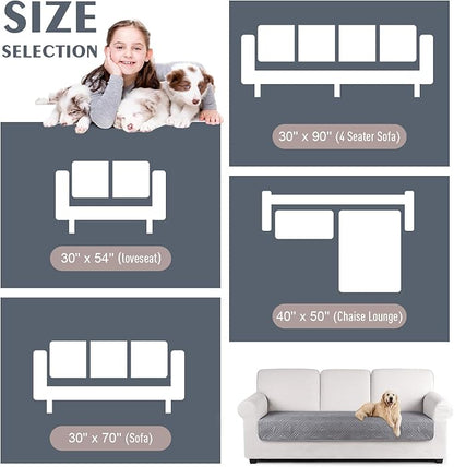 TAOCOCO 100% Waterproof Reversible Couch Cushion Cover - Image 6