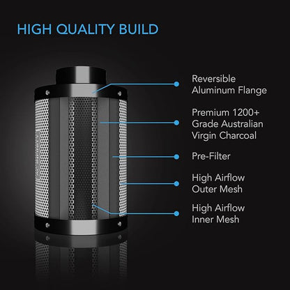 AC Infinity Air Carbon Filter 12" - Image 3