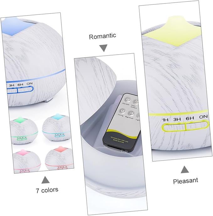 Essential Oil Diffuser with Remote Control Aromatherapy Humidifier with - Image 3