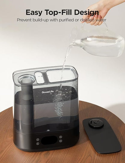 GoveeLife Smart Humidifiers for Bedroom, 6L Cool Mist Top Fill for Large Room - Image 6