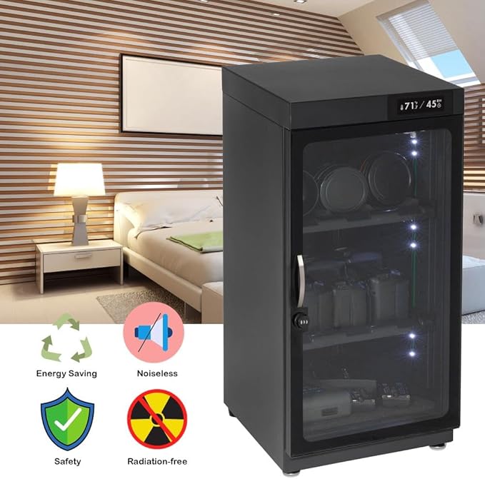 50LT Electronic Dry Cabinet for Camera, Lens & Electronics – Silent - Image 6