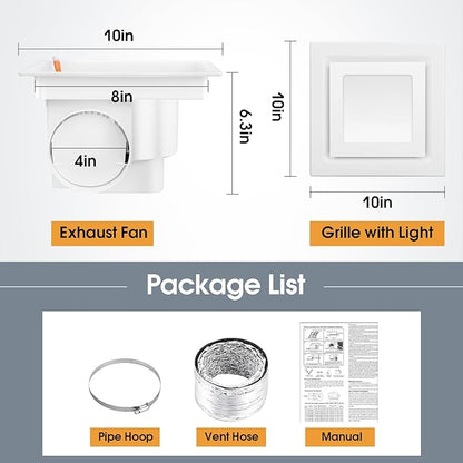 FEITON Bathroom Exhaust Fan - Image 7