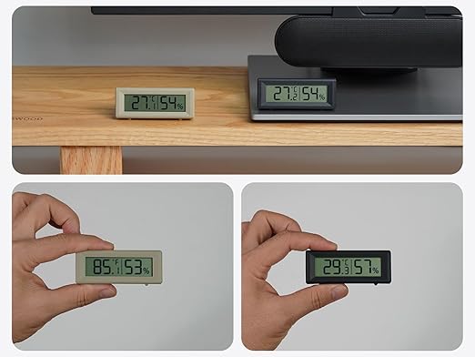 Small Digital Hygrometer, Humidity Meter, Indoor Thermometer, Room Temperature - Image 8