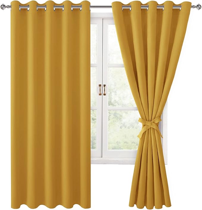 Hiasan Grommet Blackout Curtains by Hiasan