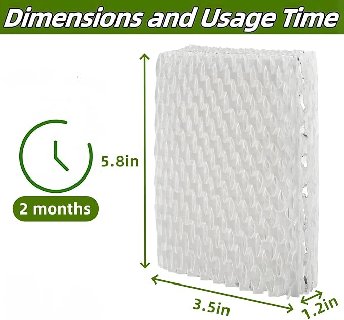 6 PACK WF813 Humidifier Filter Replacement Compatible - Image 4