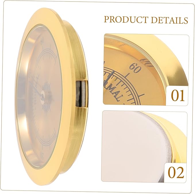 Guitar Humidifiers Acoustic Humidity Gauge Guitar Case Hygrometer Musical - Image 4