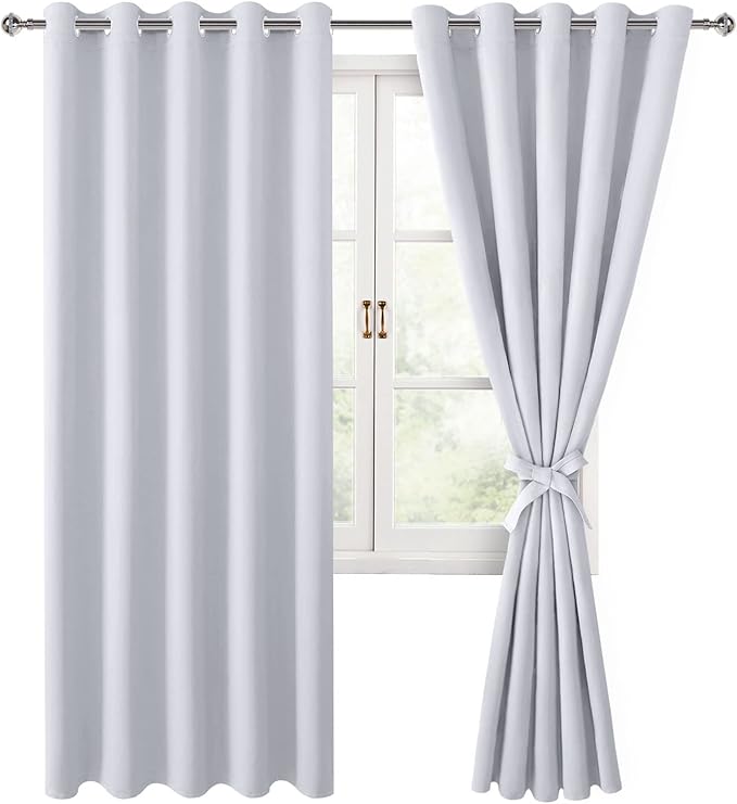 Hiasan Blackout Curtains for Bedroom, 60 x 84 Inches Long by Hiasan