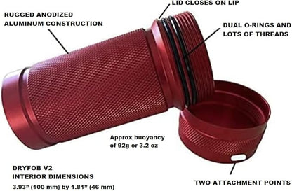 DRYFOB Waterproof PLB or Car Key Container, Holder - Image 2