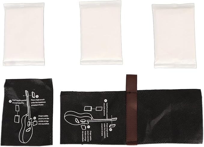 3PCS Guitar Humidifier Packs, Humidity Control Bag by Unknown