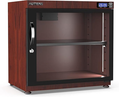 AUTENS 80L Dehumidifying Dry Cabinet Box, Wood grain Design Digital Control - Image 7