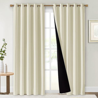 NICETOWN Living Room Completely Shaded Draperies, Privacy Protection & Noise by NICETOWN
