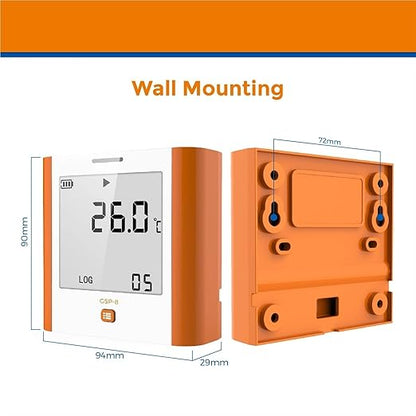 Temperature and Humidity Data Logger Recorder 100000 Points - Image 3