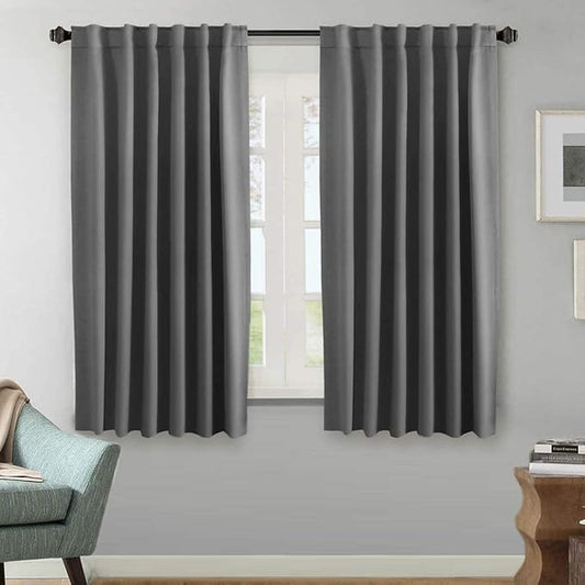 H.VERSAILTEX Blackout Curtains Thermal Insulated Window Treatment Panels Room by HVERSAILTEX
