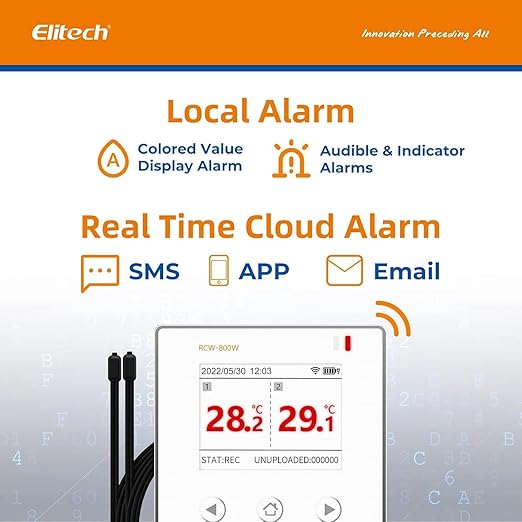 Elitech WiFi 5G/2.4G Digital Temperature Data Logger Remote Real-Time - Image 3