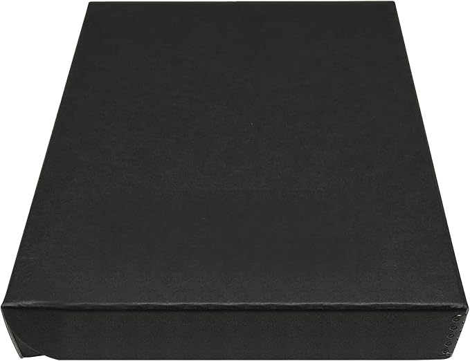 Golden State Art, Archival Folio Storage Box 9x12, Clamshell Design by GoldenStateArt