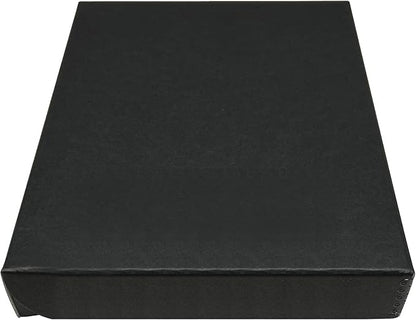 Golden State Art, Archival Folio Storage Box 9x12, Clamshell Design by GoldenStateArt