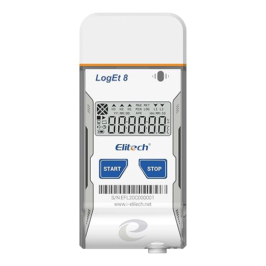 Elitech USB Temperature Data Logger Reusable Temperature Recorder Digital by Elitech