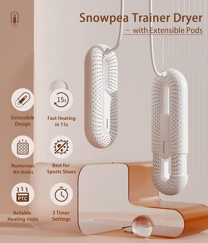 Snowpea Electric Shoe Dryer, Ski Boots Dryer, Shoe & Boot Warmer - Image 2