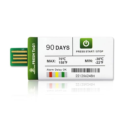 Freshliance 50packs Temperature Data Logger USB Disposable Temperature Recorder by FRESHLIANCE