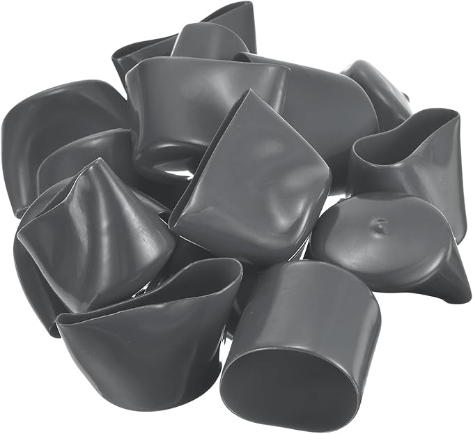 uxcell 20pcs Rubber End Caps 49mm ID Vinyl Round Tube Bolt Cap Cover Thread - Image 4