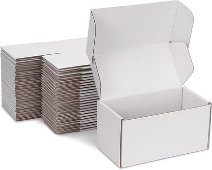 Small Shipping Boxes 8x4x4 Inch by DUZCLI