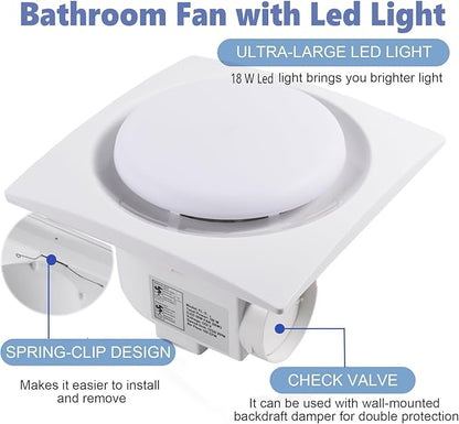 Nalle Ventilation Fans Bathroom Exhaust Fan - Image 2