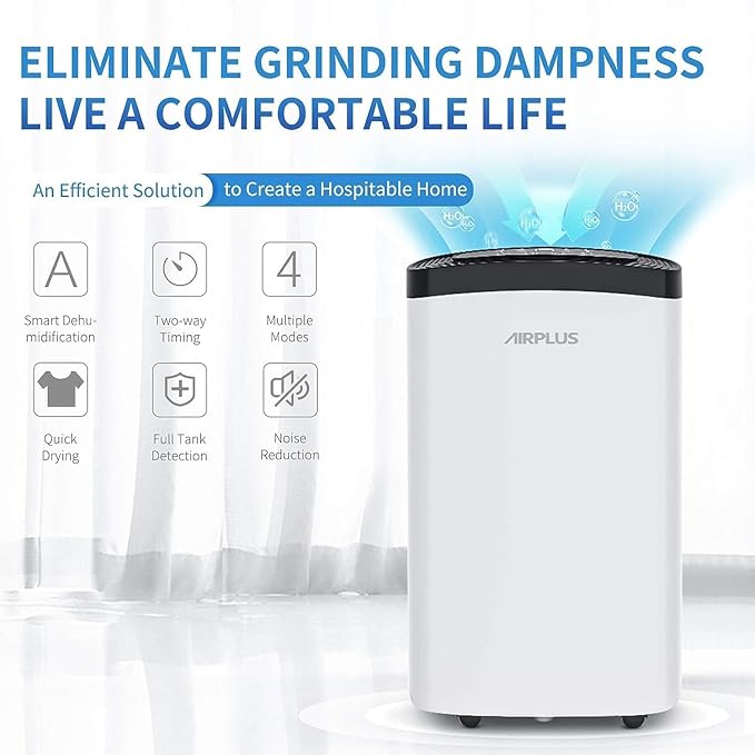 AIRPLUS 1, 500 Sq. Ft Dehumidifier - Image 3