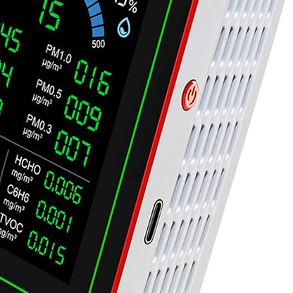 Indoor Air Quality Monitor, 18 in 1 Professional Meter, Battery Powered - Image 9