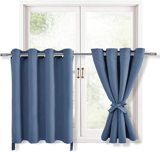 Hiasan Blackout Curtains for Bedroom, 52 x 36 Inches Long by Hiasan