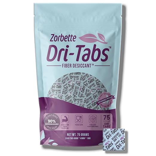 Dri-Tabs | Food-Safe Moisture Absorbers – Keep Fruits, Bread & More Fresher by Unknown