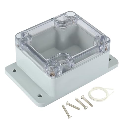 Waterproof Dustproof ABS Plastic Junction Box Universal Electric Project by AWCLUB
