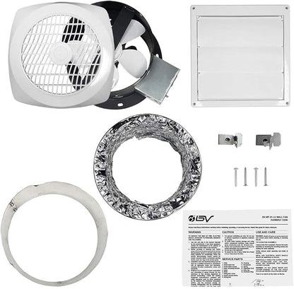 BV Ventilation Exhaust Fan for Home, Through-The-Wall Utility Fan, 70 CFM - Image 7