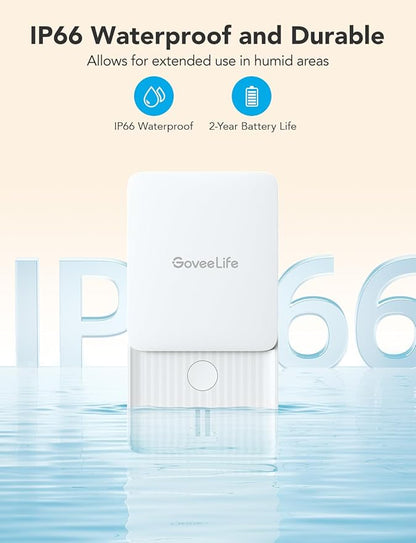 GoveeLife Water Leak Detectors 3 Pack, 100dB Adjustable Audio Alarm and Leak - Image 5