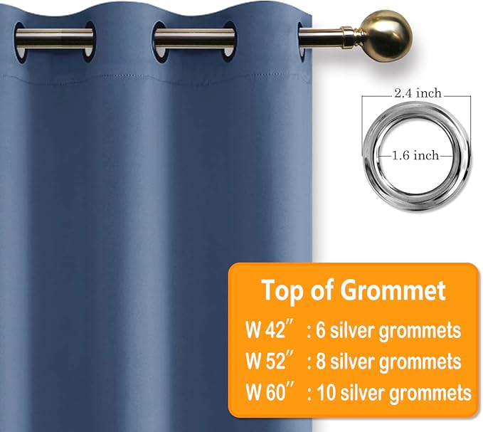 Hiasan Grommet Blackout Curtains - Image 6
