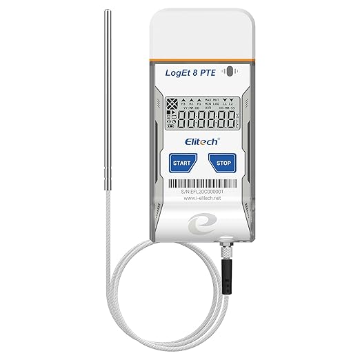 Elitech USB Temperature Data Logger Reusable Temperature Recorder Refrigerator by Elitech