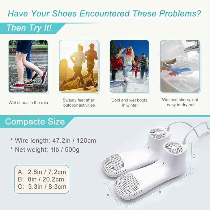 Shoe Dryer and Deodorizer with Timer - Image 6