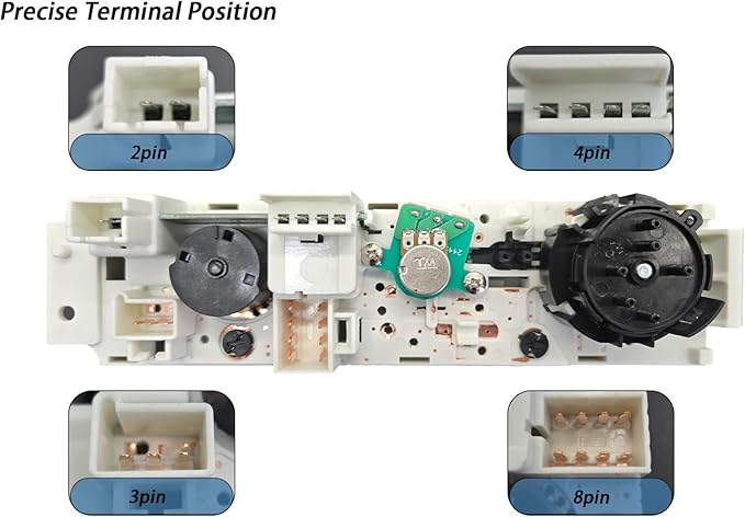 599-217 Front HVAC Climate Control Module Panel is Compatible - Image 6
