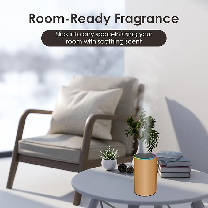 Waterless Essential Oil Diffuser, Battery Powered Mini Scent Air Machine - Image 7