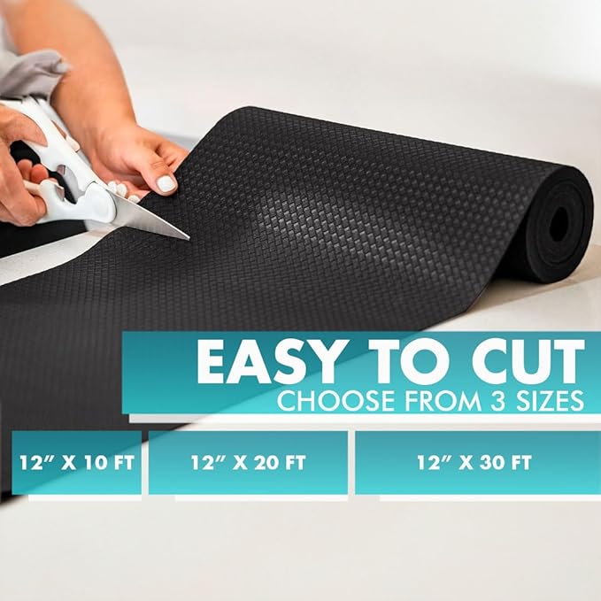 Shelf Liner, Drawer Liner & Kitchen Cabinet Liner – Thick Waterproof Rubber - Image 3